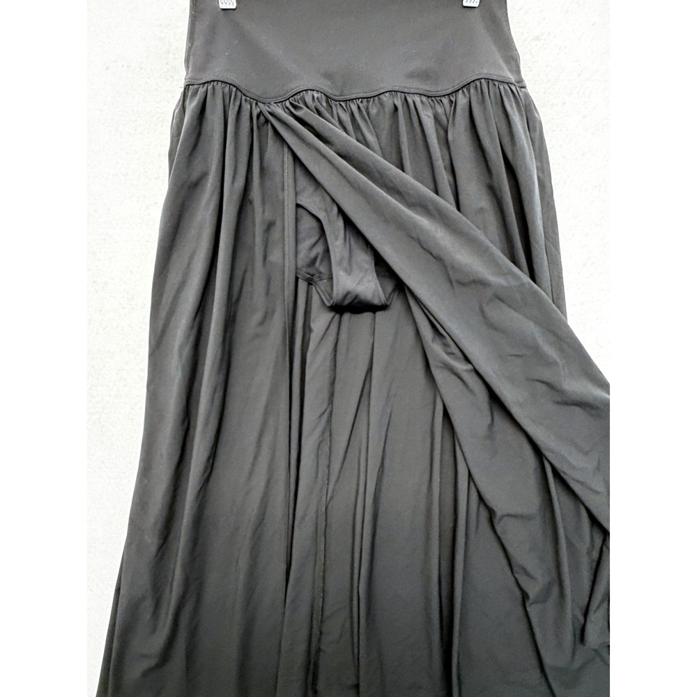 Halara Black High Waist Performance Maxi Skirt with Built-in Briefs Size M - Picture 4 of 8